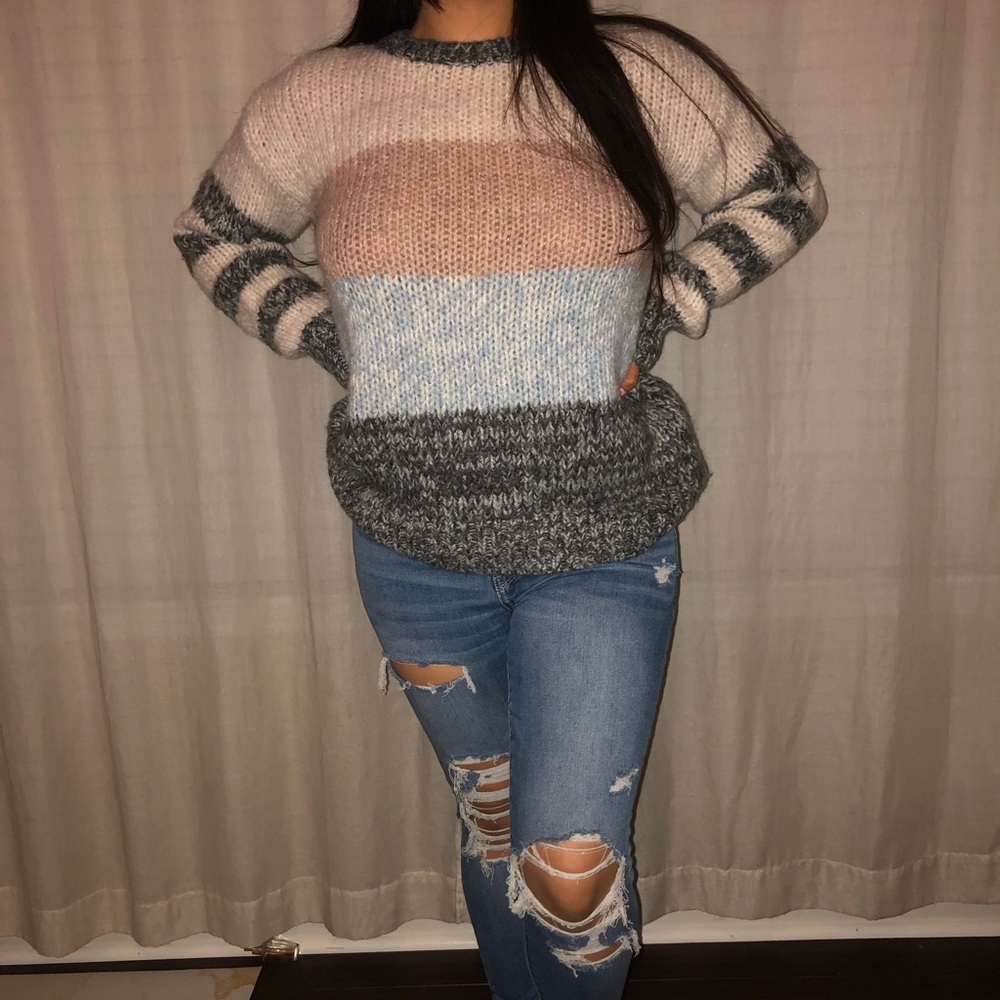 Fuzzy sweater
